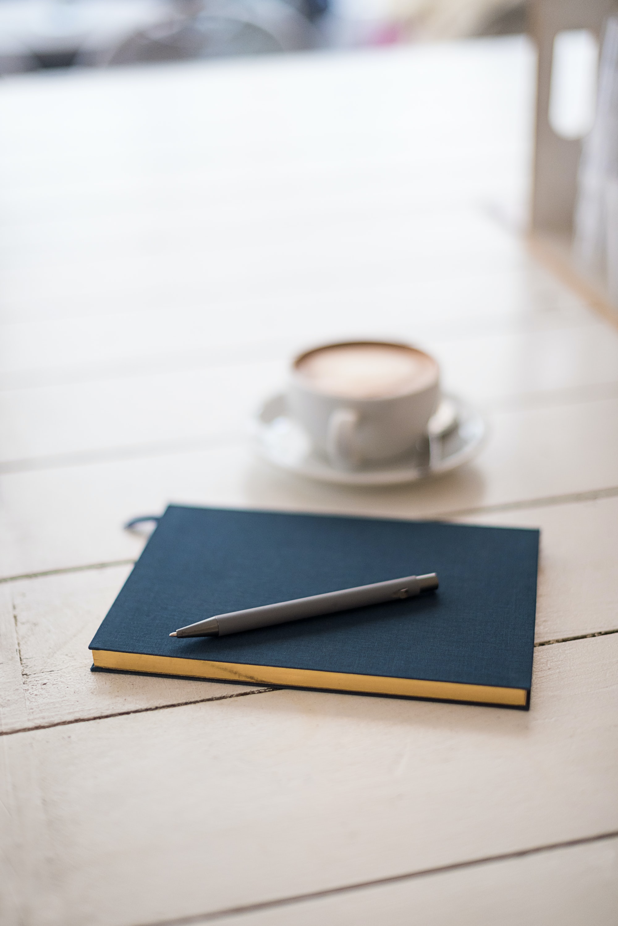 Blue notebook